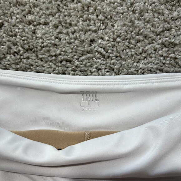 Tail Womens Sz Large White Pleated Tennis Skort With Built-In Shorts - Picture 4 of 6